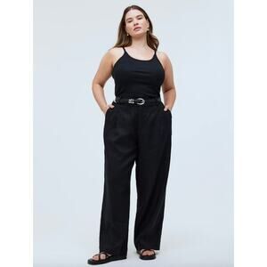 Madewell Black Wide Leg Pants